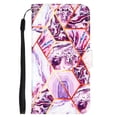 thumbnail image 2 of Allytech Galaxy S21 Ultra Wallet Case, Galaxy S21 Ultra Case, Marble Pattern PU Leather Kickstand Flip Cover Shockproof Drop Protection Cards Holder Wallet Case for Samsung Galaxy S21 Ultra, Purple, 2 of 9