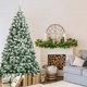 thumbnail image 3 of Árbol de Navidad Costway 1,8m con 928 Ramas Abeto Artificial Nevado Base de Metal, 3 of 7