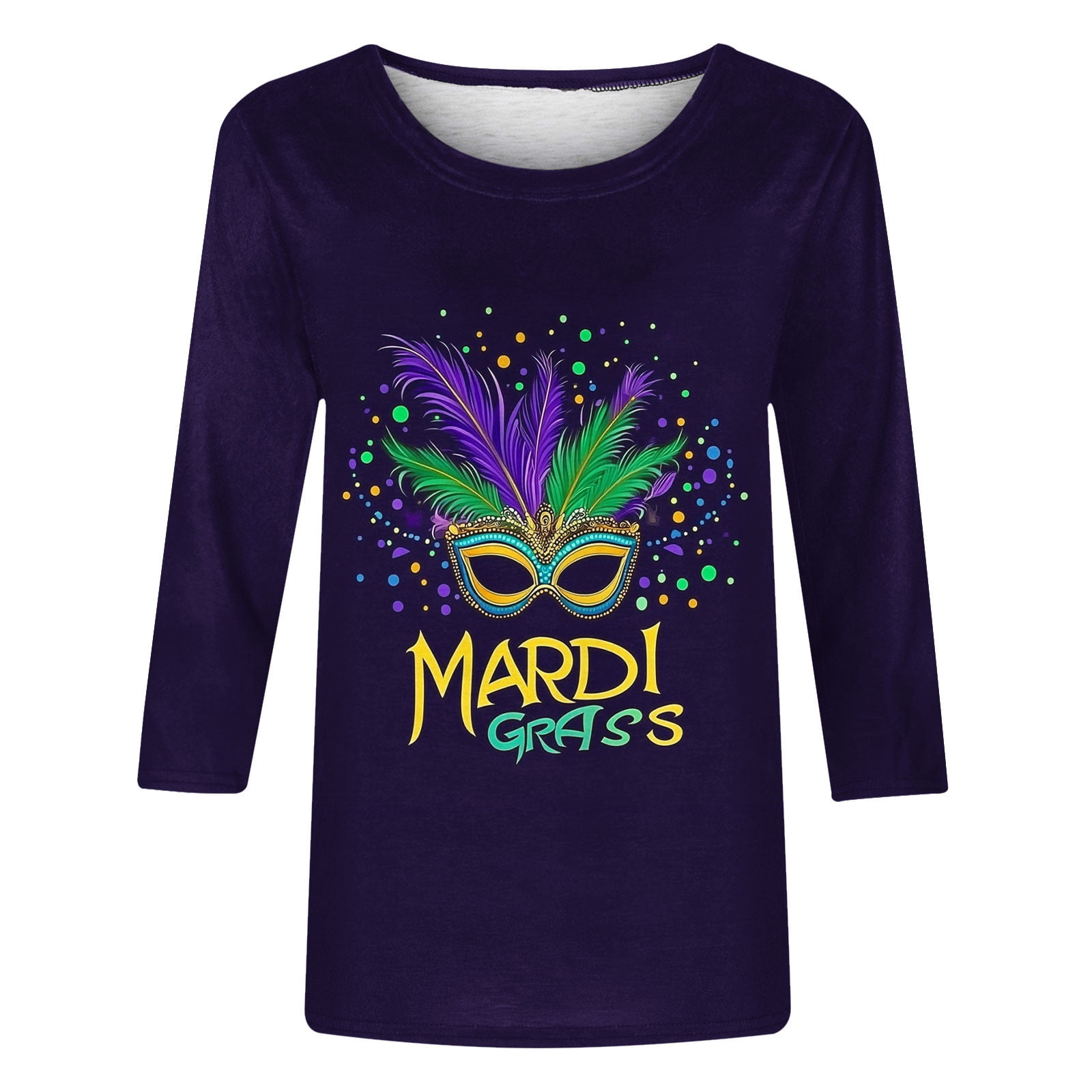 清春『MARDI GRAS』 Mardi Gras Fringe Detailed Sequins Crop Top - Mardi Gras Apparel