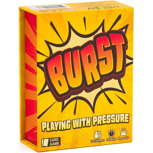 Juego de cartas Burst de Lost Boy Entertainment para niños de 10+