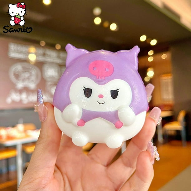 Anime Sanrio Kuromi Cinnamoroll My Melody - Juguete antiestrés para aliviar el estrés y la descompresión de Hello Kitty para niños, regalo curativo