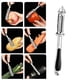 thumbnail image 4 of Swivel Peeler, Stainless Steel,grater For Kitchenblack, Silver1pcs, 4 of 5