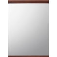 thumbnail image 2 of Rectangular Shape Wooden Frame with Mirror Encasing Brown and Silver - Saltoro Sherpi, 2 of 4