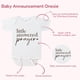 thumbnail image 2 of Leotardo BIBIBLISSBABY 0‑3 meses – Anuncio de Embarazo, 2 of 9