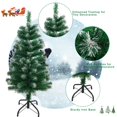 thumbnail image 3 of Árbol de Navidad CCINEE artificial de 90 cm con nieve flocada, 3 of 7