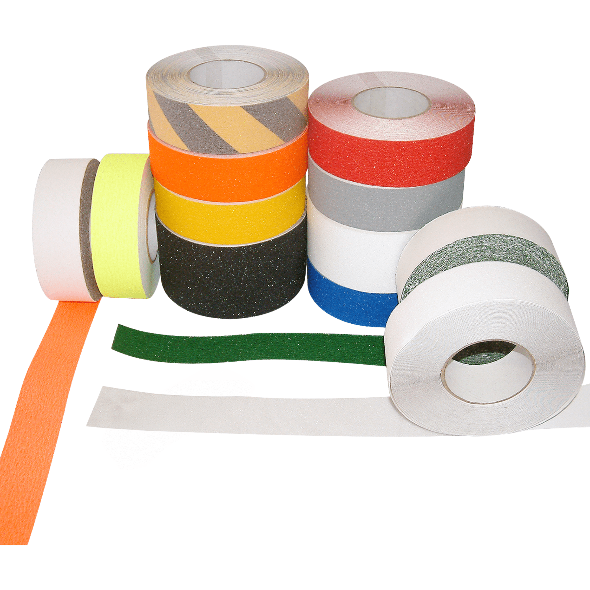 JVCC Premium Non-Skid Tape [60 grit] (NS-2A): 2 in. x 60 ft. (Fluorescent Orange)