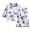 A-Blue, variant on NIEWTR Toddler Pajamas Set for Boys Girls Short Sleeve Round Neck Top Breathable Shorts 2-Piece Summer Outfits for 18-24M 2T 3T 4T Gift Set(A-Pink,5-6 Years)