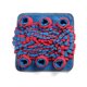 thumbnail image 1 of Greeniant Colchoneta de alimentación para liberar estrés de mascotas, portátil, reutilizable, Flexible, cuadrada, colorida, para el hogar, sala de Suministros para perros Azul Greeniant PT004195-02, 1 of 6