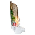 thumbnail image 2 of Northlight 4" Green and Gold Christmas Tree Night Light, 2 of 5