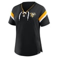 thumbnail image 4 of Women's Fanatics Black Pittsburgh Penguins Offside Athena T-Shirt, 4 of 7