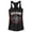 Black, variant on Junior's Marvel Widow Circle Racerback Tank Top Indigo 2X Large
