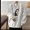 White, variant on Autumn Men's Loose Hoodie Spring Oversized Pullover Crew Neck Black Sweatshirt Cat Print Top