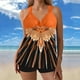 thumbnail image 1 of Traje de baño para mujer Traje de baño dividido con estampado grande para mujer Falda de bikini Traje de baño dividido Trajes de baño para mujer, 1 of 6