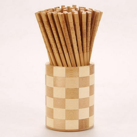 

SHUNXIN Handmade Natural Bamboo Wood Chopsticks Healthy Chinese Carbonization Chop Sticks Reusable Hashi Sushi Food Stick