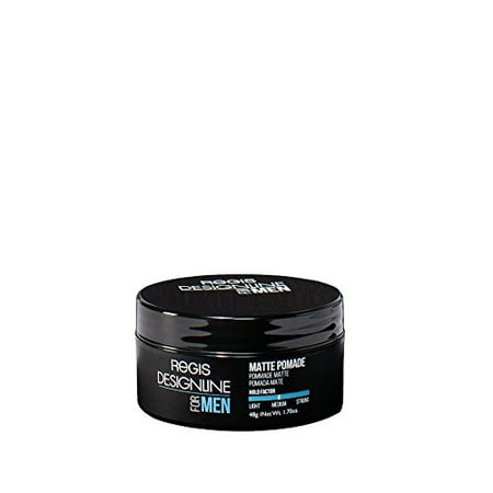 Matte Pomade, 1.7 oz - DESIGNLINE - Men's Medium Hold Styling Aid Adds Definition, Texture, and Protects