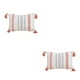 thumbnail image 3 of Yuarrent Almohada elegante para el hogar Comodidad moderna y lujosa Almohada de algodón para reposacabezas que ahorra espacio Almohada de baño CR-635 30*50 CM 2piezas, 3 of 6