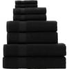 Mainstays Ms Towel Set8 Rich Black