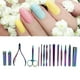 thumbnail image 5 of JUEGO DE RECORDOR DE CORTA DE CLAVOS PROFESIONES DE ACERO INOXIDABLE, JUEGO DE RECORES DE UNadas, 15 en 1 para Manicura, Pedicura Agrietada, Seca, Muerta, Piel Dura y Callos de, 5 of 7