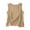 *1-Khaki, variant on Women's Crew Neck Cotton-Linen Tank Top,Ladies Casual Side Split Loose Fit Blouse,Lightweight Summer Basic Sleeveless Top For Women,Purple,S-3XL