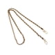 thumbnail image 2 of Correa de cadena para bolso con hebillas metálicas, correa de repuesto para bolso cruzado de 120 cm Cadena de café dorada, 2 of 9