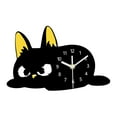thumbnail image 3 of Tabletop Cat Clock Desk Clock Mantel Clock Acrylic Material Silent Non Ticking Living Room Bedroom Decor, 3 of 8