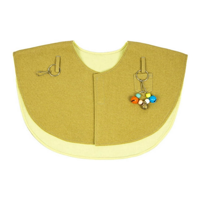 Cape Protectrice Durable pour Défécations d'Oiseaux, Coussin d'Épaule Fonctionnel pour Perroquets pour l'Entraînement et l'Utilisation en Extérieur avec Design Confortable pour Petits et Moyens Oiseaux