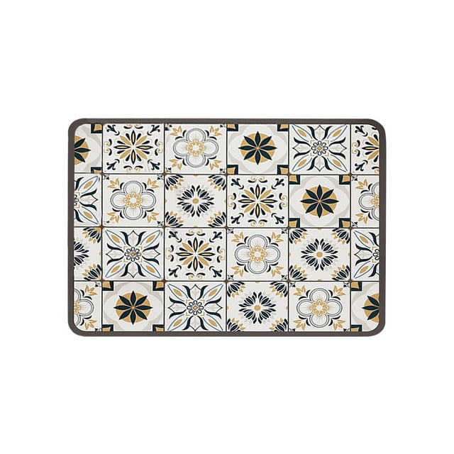 Polyester Tableware Drying Mat for Kitchen Countertops, Features Heat Insulation and Water Absorption, NonSlip Base for Dish Drying and Surface Protection