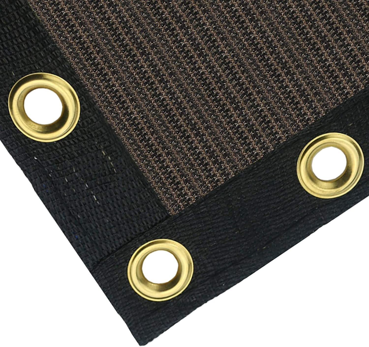 Bibana 6ft x 50ft Privacy Fence Screen Windscreen Shade Cloth for Garden and Balcony - Brown
