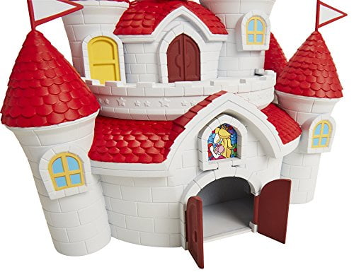 world of nintendo peach's castle playset