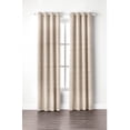 thumbnail image 1 of Mainstays Leaf Jacquard Window Curtain Ivory, 1 of 1