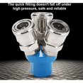 thumbnail image 4 of 1/4" 2/3 Way C-Type Two Way Air Compressor Quick Release Air Compressor Quick Mount Air Compressor Connection (3 Way), 4 of 4
