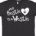 thumbnail image 4 of Inktastic Bestie Westie T-Shirt, 4 of 5