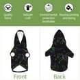 thumbnail image 6 of Honeii Dinosaur Print Small Dog Hoodies Pet Hooded Sweatshirts Fall Winter Puppy Cat Sweaters Warm Clothes for Small Dogs Outfits Costume-X-Small, 6 of 7
