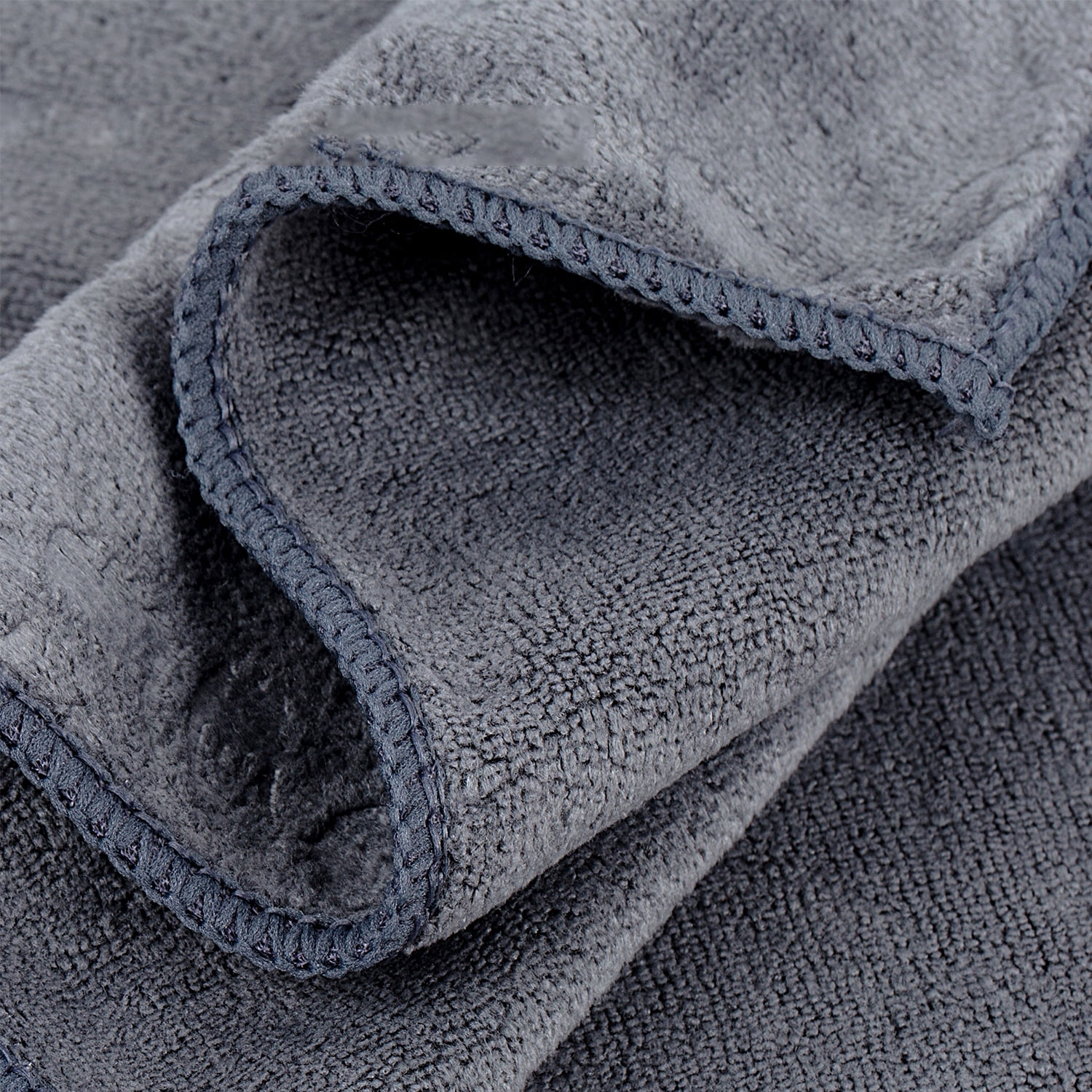 JML 2 Pack Bath Towels 30 x 60 inches,Solid, Soft,Absortbent and Fast Drying Towels, Grey Floral