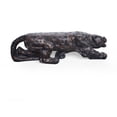 thumbnail image 2 of Noble House Glory Outdoor Leopard Shaped Concrete Bench Antique Copper, 2 of 7