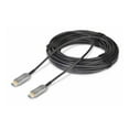 thumbnail image 3 of StarTech.com 100ft (30.4m) HDMI 2.1 Hybrid Active Optical Cable (AOC), CMP, Plenum Rated, 8K Ultra High Speed HDMI Fiber Optic Cable, 48Gbps, 8K 60Hz/4K 120Hz, HDR10+/FRL/TMDS/eARC - CMP In Wall HDMI 2.1/2.0 Cord (8K-A-100F-HDMI-CABLE) - Ultra High Speed - HDMI cable - HDMI male to HDMI male - 100 ft - hybrid copper/fiber optic - black - 4K120Hz support, 4K60Hz support, 8K60Hz support, Active Optical Cable (AOC), 3 of 8