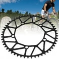 thumbnail image 3 of Road Bike Sprocket, ZTTO Ultra Light LP Bike Positive Negative Teeth Single Chainring 130BCD Chain Wheel Bike Accessory, 3 of 7