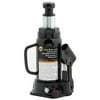 Omega 10125b black hydraulic bottle jack, 12 ton capacity