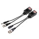 thumbnail image 1 of 10 Pares de Transceptores Pasivos de Vídeo BNC A RJ45 con Alimentación y Balun para Cámaras CCTV, Video Balun con Alimentación RJ45., 1 of 5
