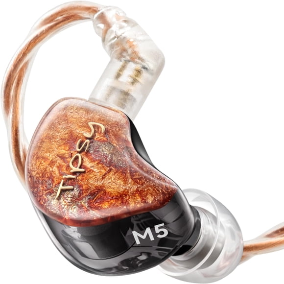 IEM TipsyAuthen M5 Ultra híbridos Hi-Fi de 5 drivers con DAC