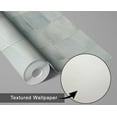 thumbnail image 6 of S4Sassy Tile Squares Wallpaper - Blue Wall Covering, 25" X 60" Self-Adhesive Textured Vinyl Wall Paper, Walls Wrap, Cultural Wallpaper For Accent Walls, Living Room, Library, 6 of 9