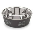 thumbnail image 4 of Stainless Steel Dog Bowl Non Skid Bottom Durable Dish Cute Fun Print 4 Sizes (Medium - 4 Cups), 4 of 6