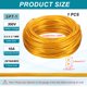 thumbnail image 2 of Uxcell 200Ft 18/2 Covered Wire, 300V SPT-1 Lamp Cord Insulated Heat Resistant Electronical Flexible Cable, Golden, 2 of 7