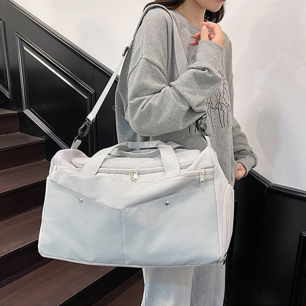 Travel Duffle Bag Sports Gym Toted Bag Carrys on Weekender Bag Overnight Bag Waterproof Luggage Bag for Women Ladies