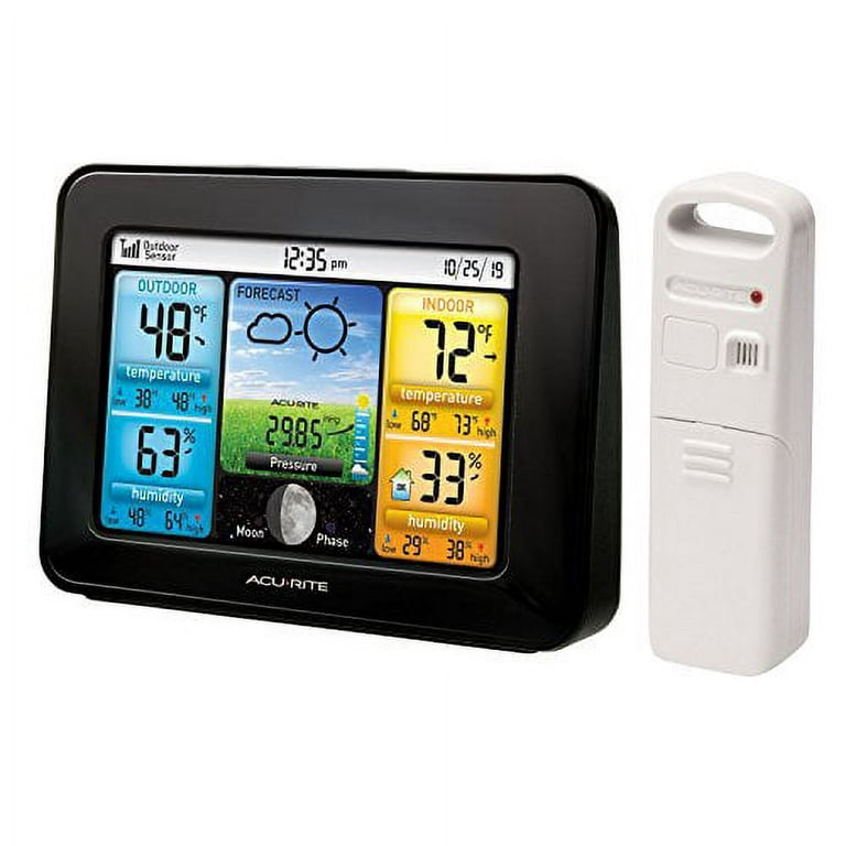 New Acurite Digital Weather Station Thermometer Home Indoor Outdoor Wireless