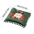 thumbnail image 3 of Hometravel Christmas Cushions for Sofa, Office Chair Breathable Design, Long Sitting Support with Festive Patterns, 3 of 6