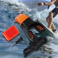 thumbnail image 1 of Silicona Bite Mount Boca Soporte Grabación de video Surf Buceo Boquilla para cámara de acción para natación, patinaje, deportes acuáticos, rafting, Naranja DYNWAVEMX Boquilla de buceo, 1 of 8
