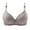 Dark Gray, variant on Odeerbi Seamless Bras for Women 2025 No Underwire Printing Gathered Together Daily Underwear No Rims Gray