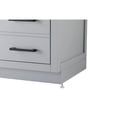 thumbnail image 4 of Elegant Kitchen and Bath Alden 60 Inch Single Bathroom Vanity In Grey, 4 of 13