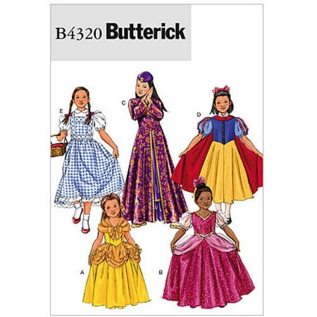 Butterick Pattern Children's and Girls' Costume, Child (2, 3) (4,